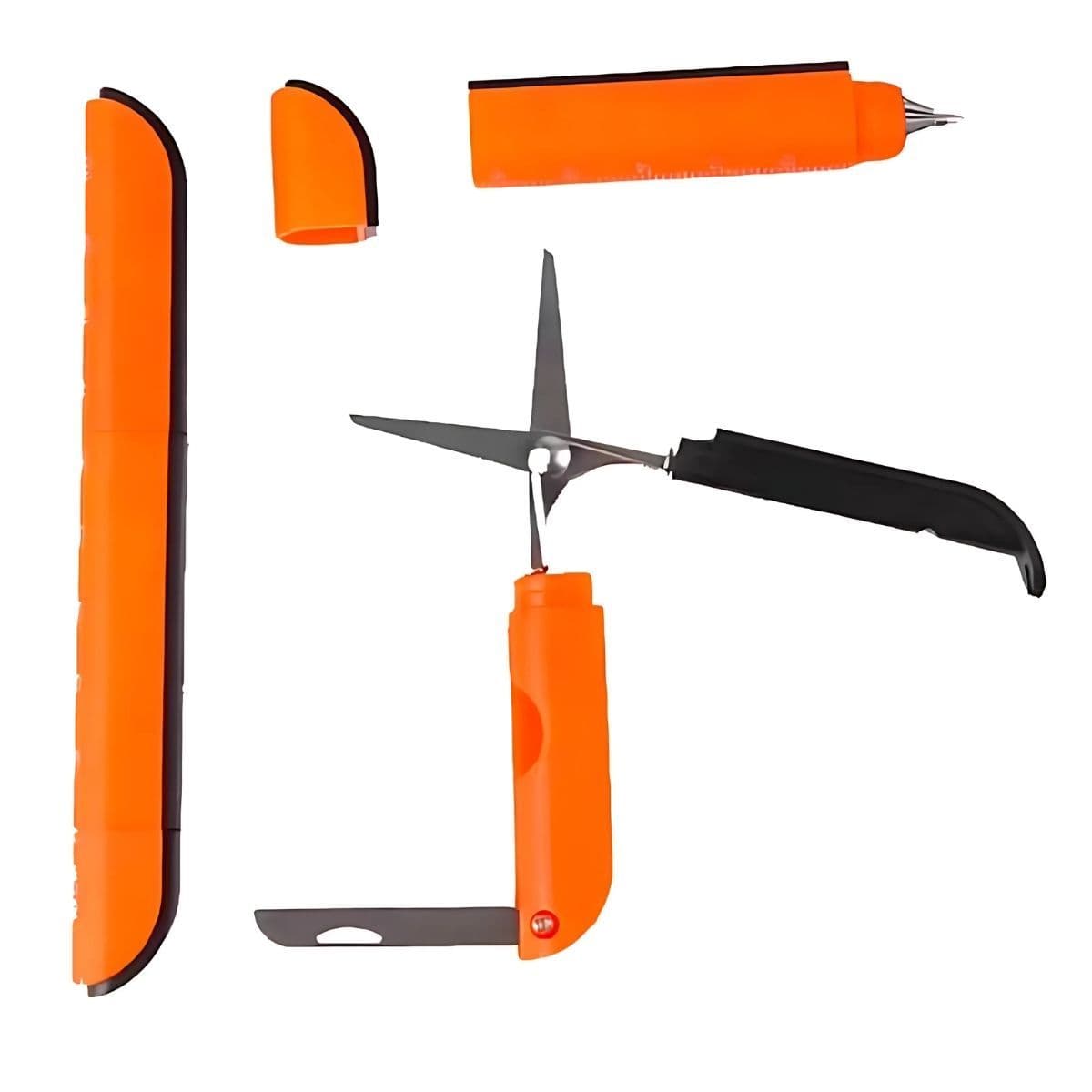 Multifunction 4-in-1 Pen (with Scissors, Knife, and Ruler) view 4