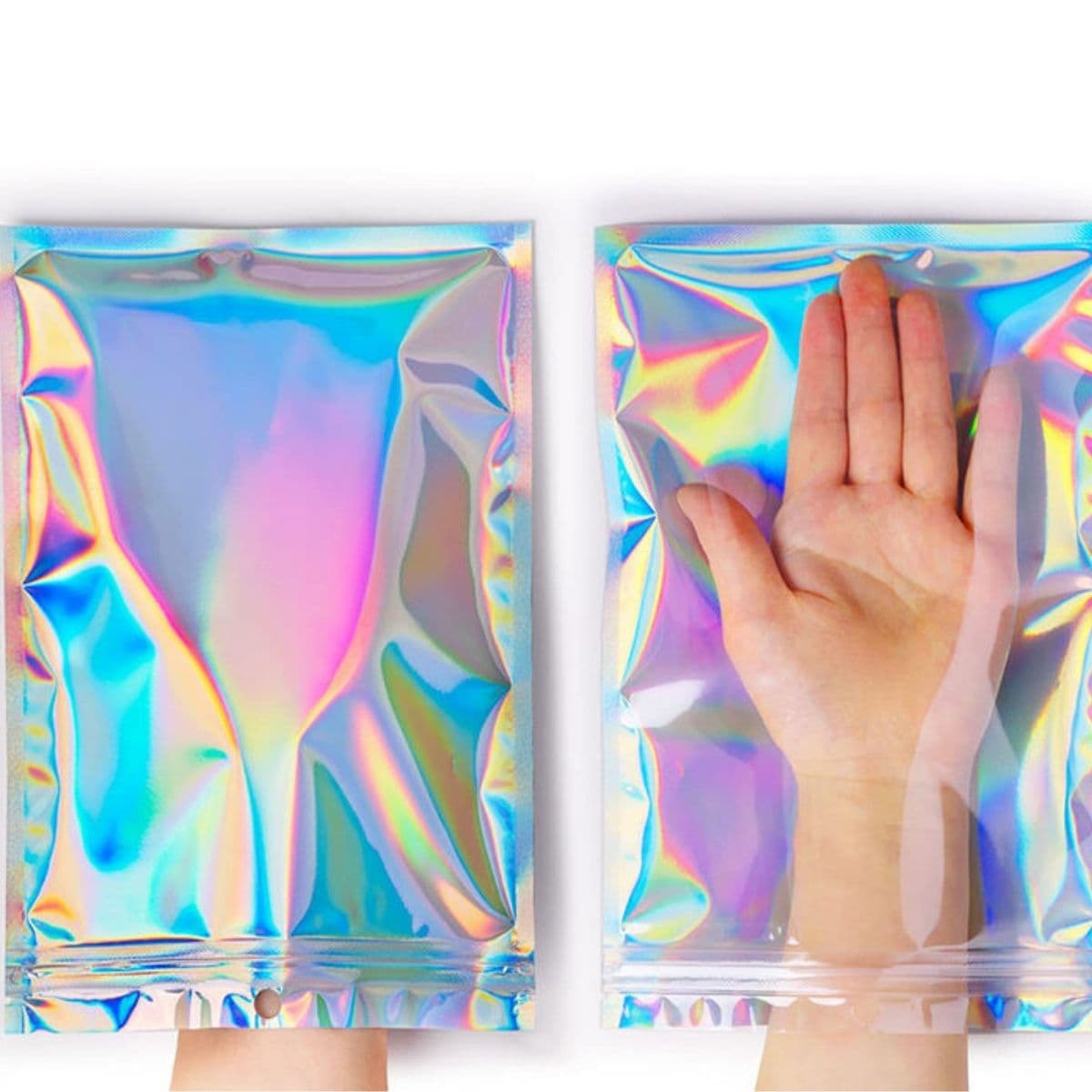 Resealable Transparent Mylar Bags view 5