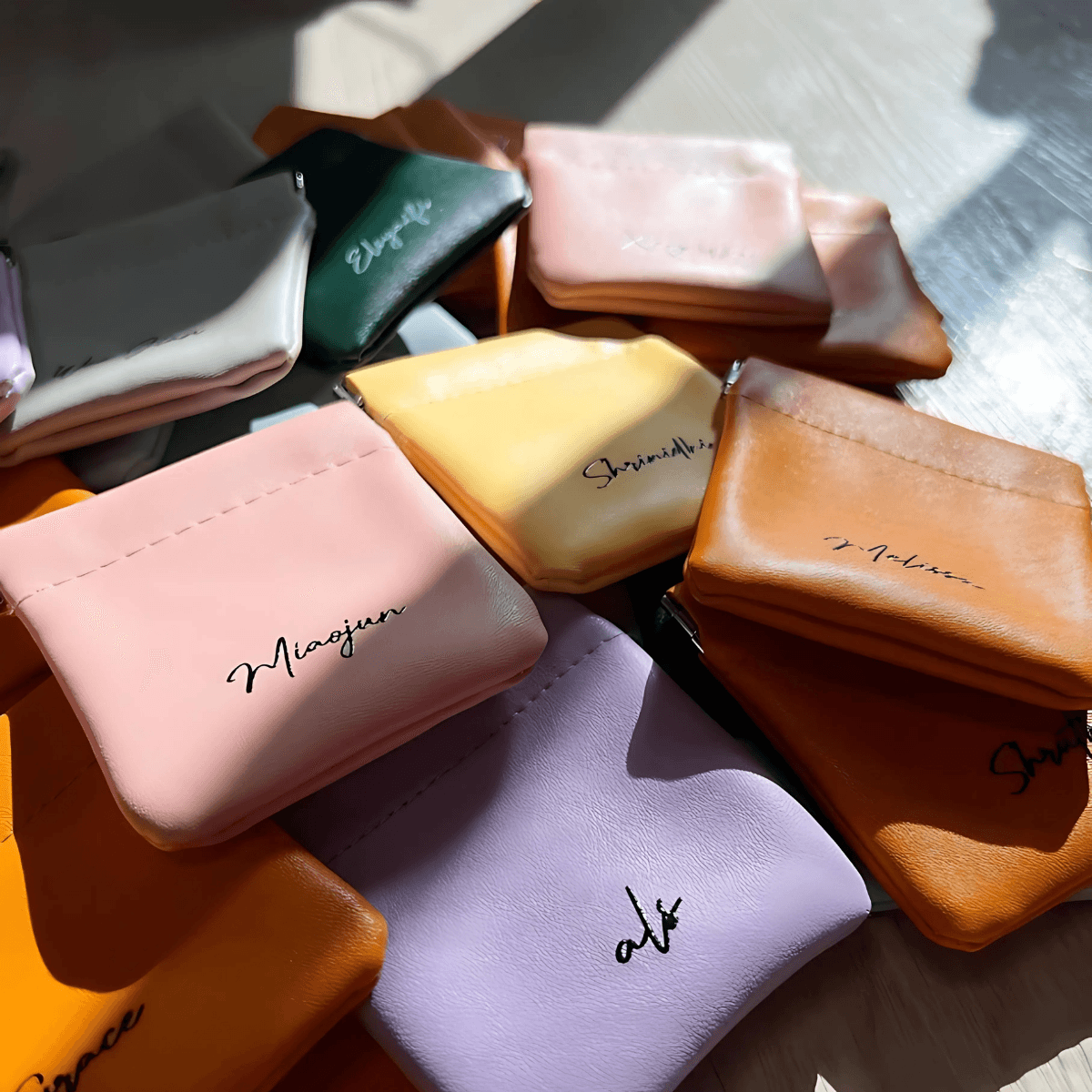 Leather Coin Pouch view 2