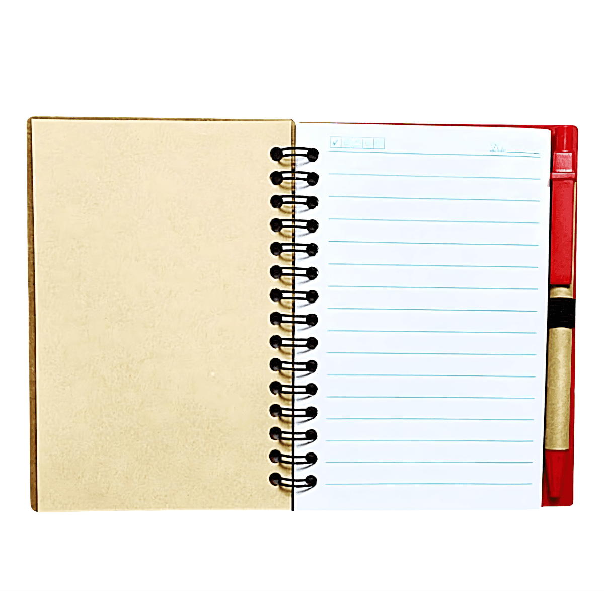 Eco Notebook with Ruler & Pen view 4