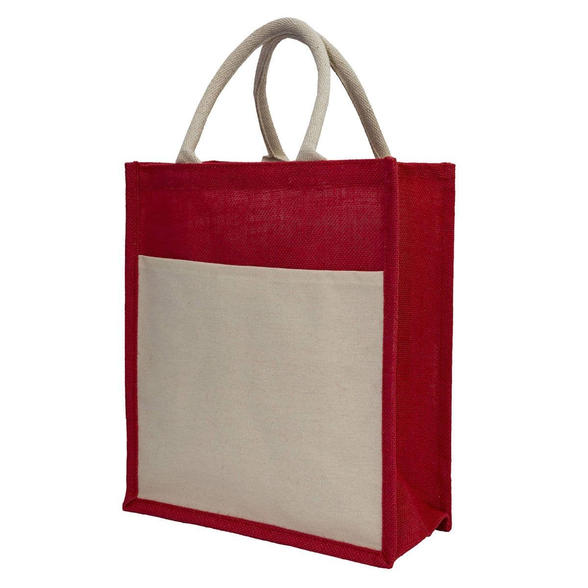 A4 Jute Bag with Canvas view 8