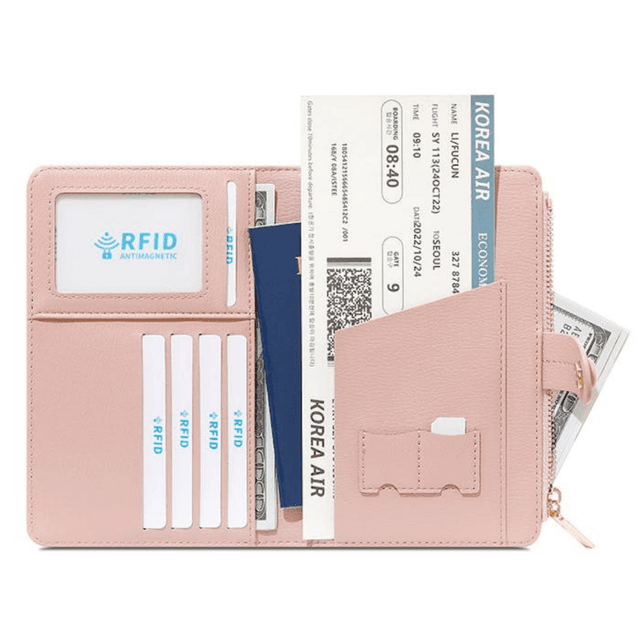 Leather Stash Passport Holder