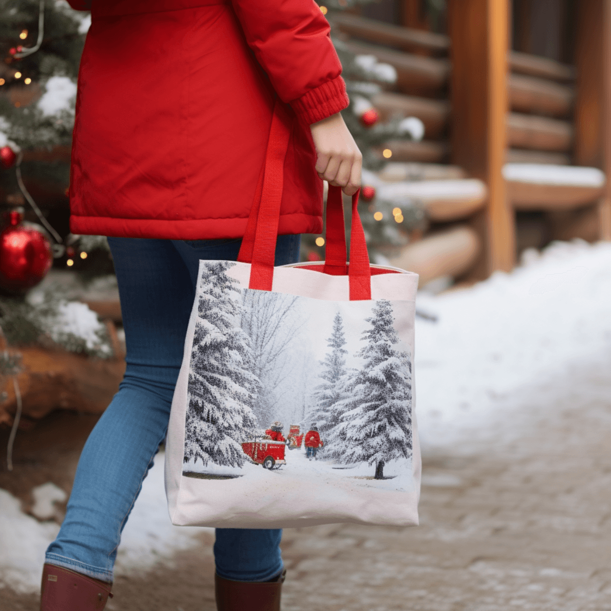 Christmas Tote Bags