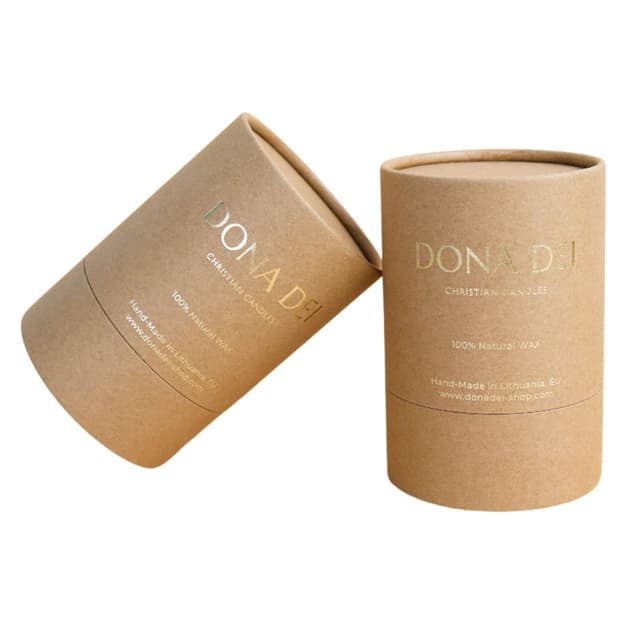 Eco-Friendly Cylinder Carton Packaging