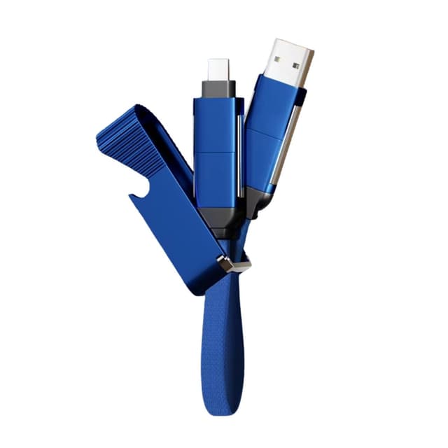4-in-1 Charging Cable & Bottle Opener
