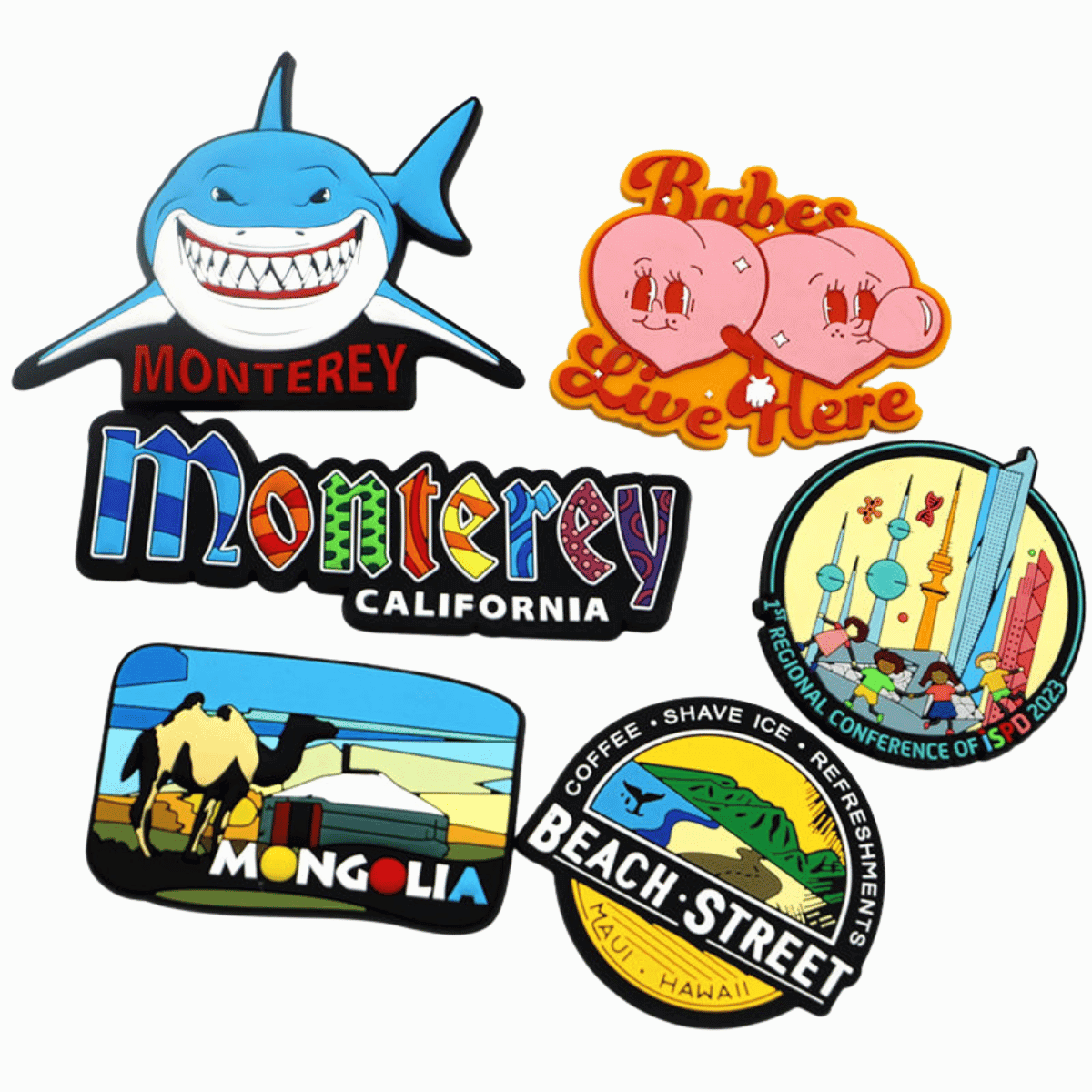 2D Fridge Magnet