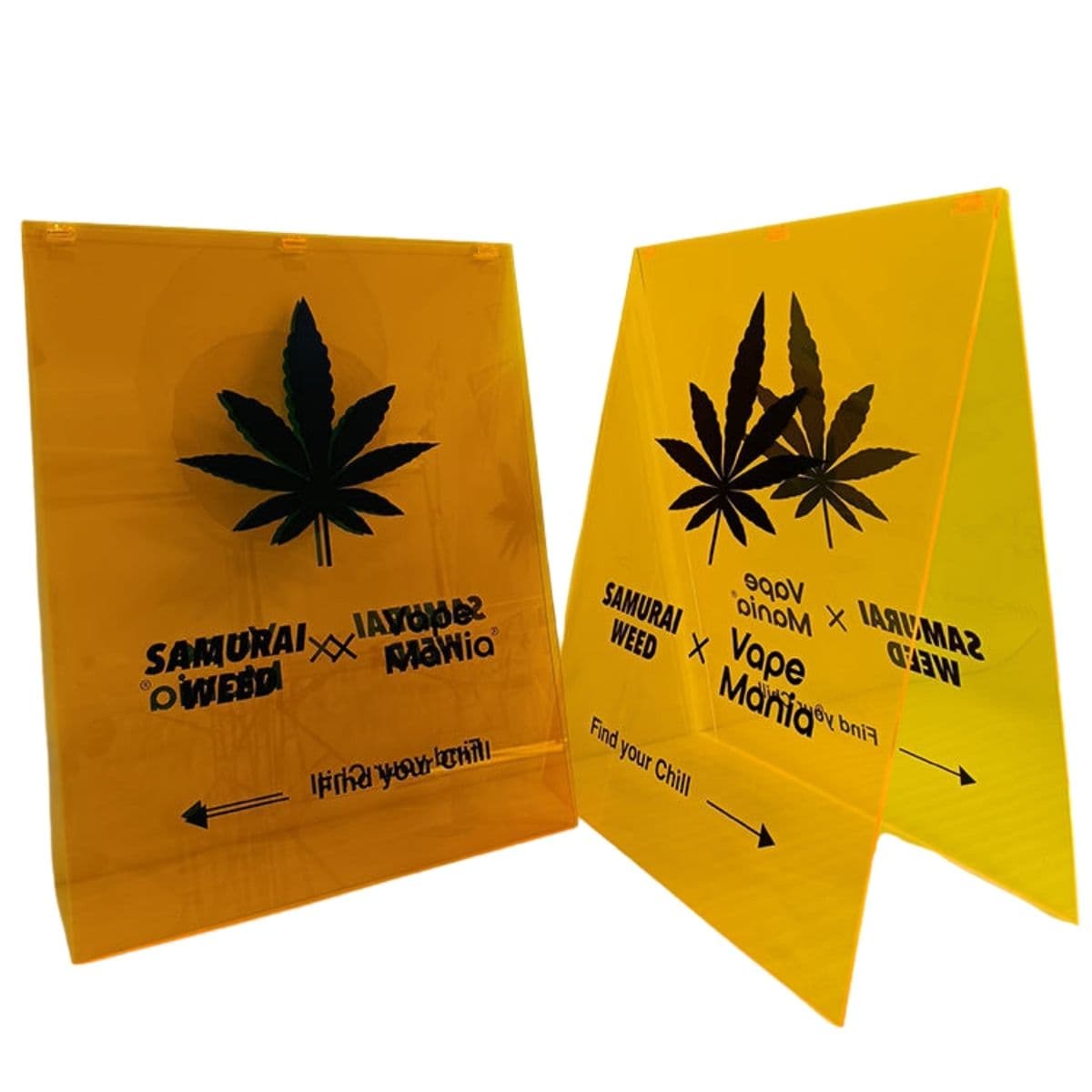 Standing Acrylic Signage
