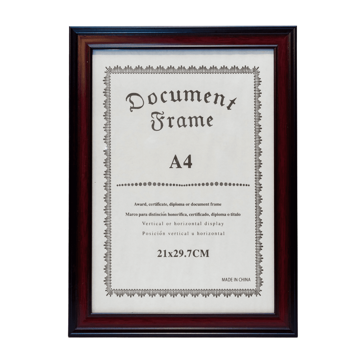A4 Document Frame