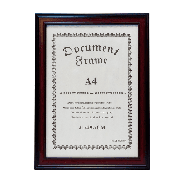 A4 Document Frame