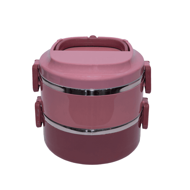 Thermal 2-Tier Stainless Steel Bento