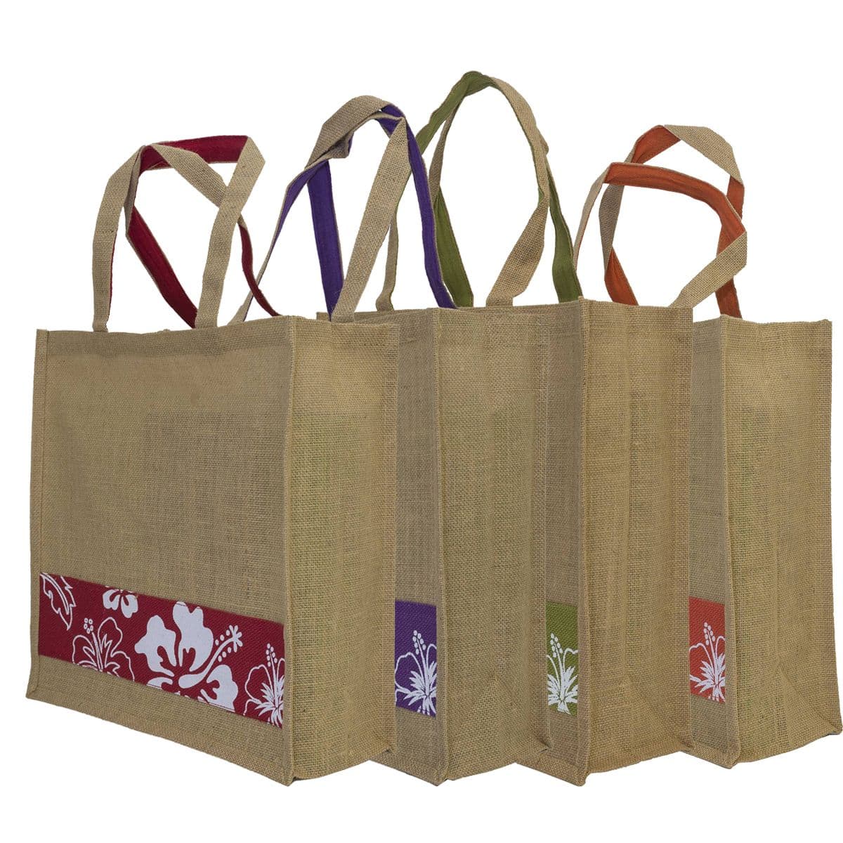Floral Jute Bags