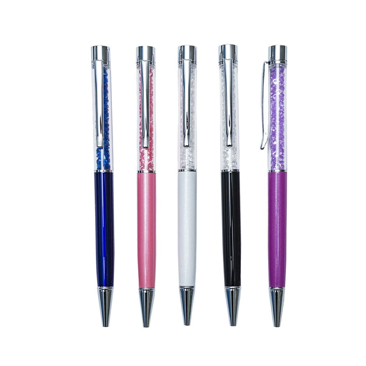 Frosty Silver Grip Pen