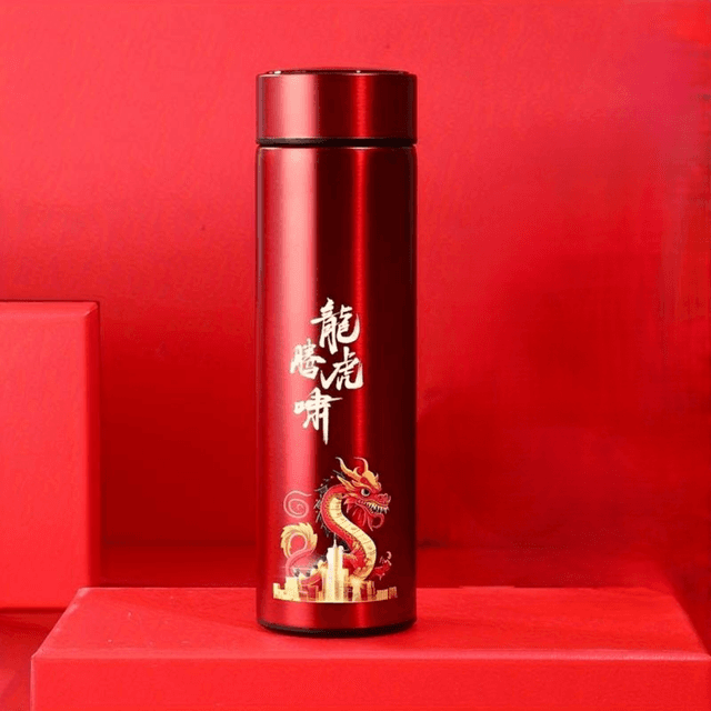 Red Boria Vacuum Flask
