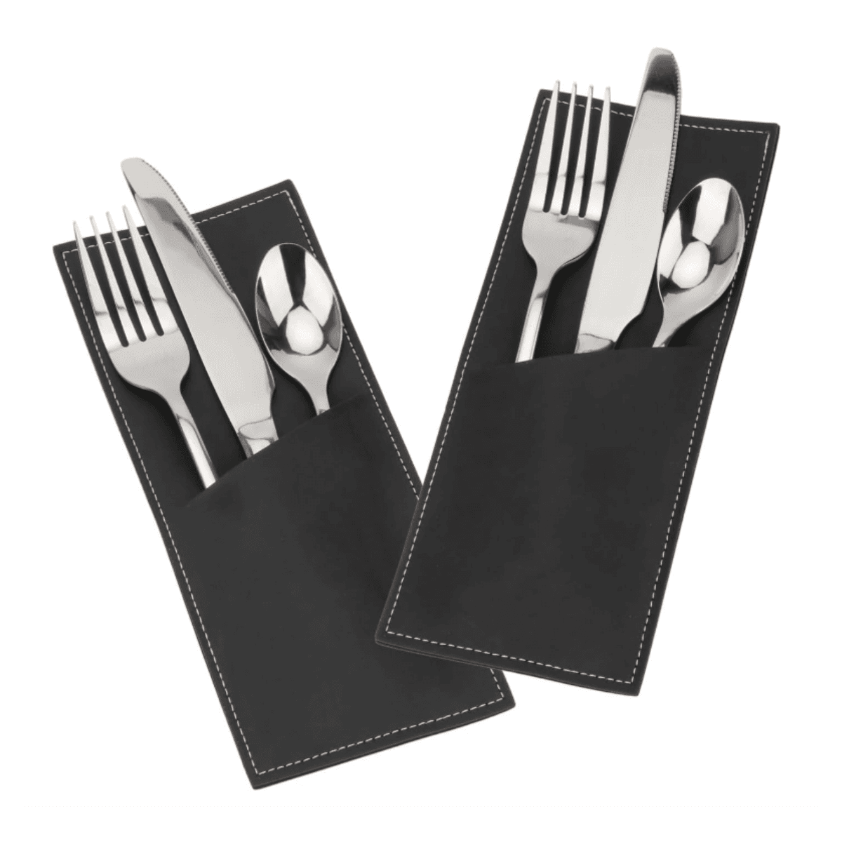 Leather Cutlery Organizer
