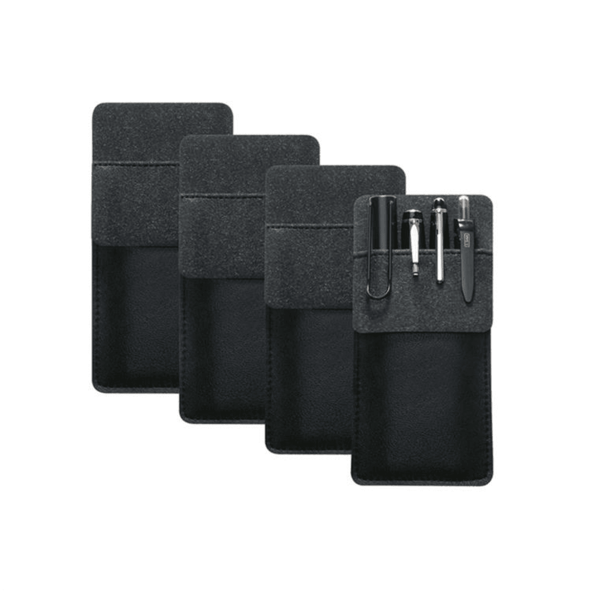 Leather Pocket Pen Organizer