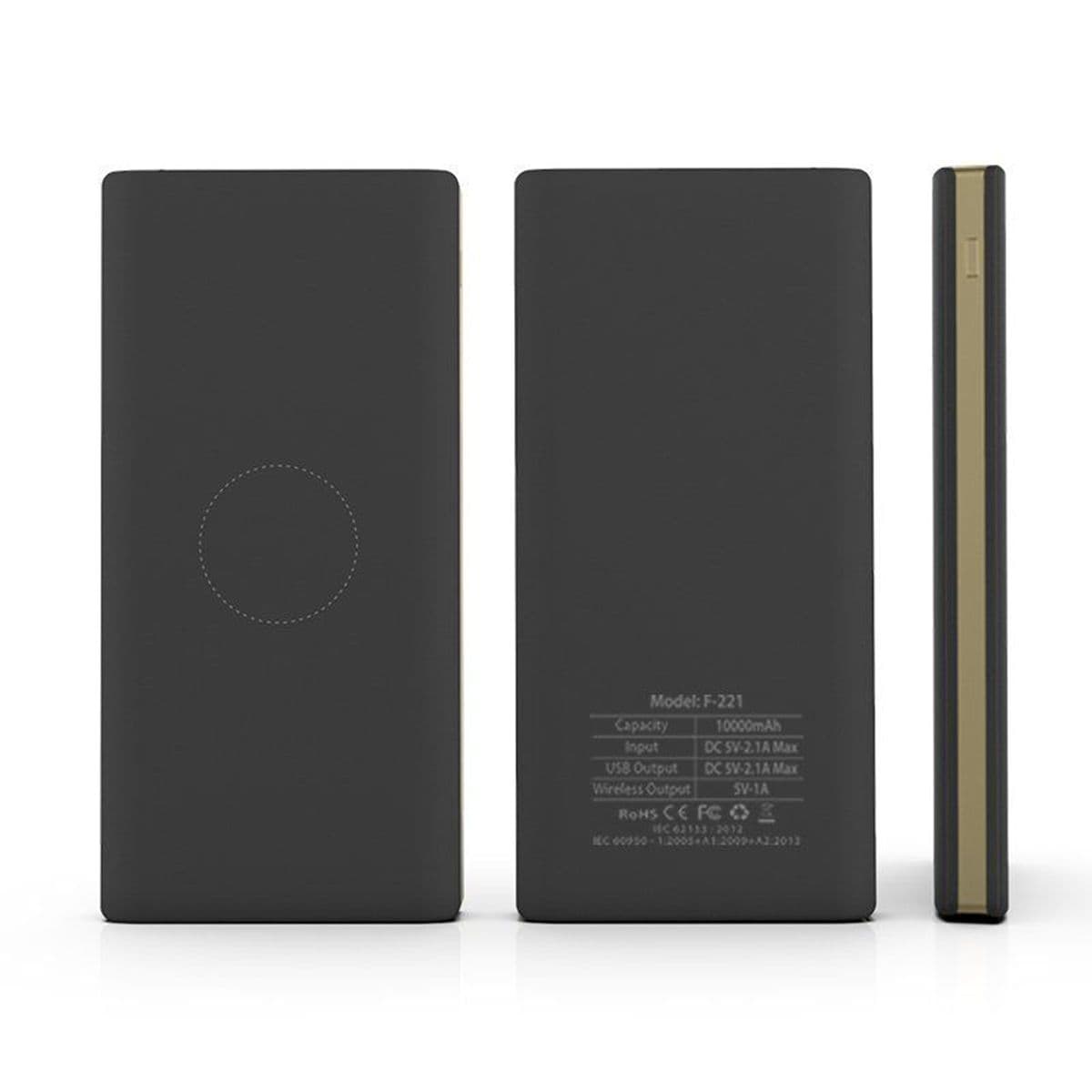 10,000mAh Wireless Powerbank