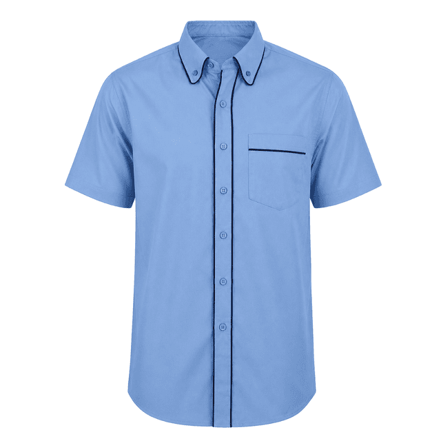 Button-Down with Open Pocket Corporate Uniform