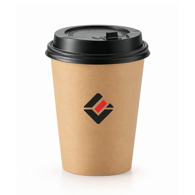 Double Wall Paper Cup with Lid