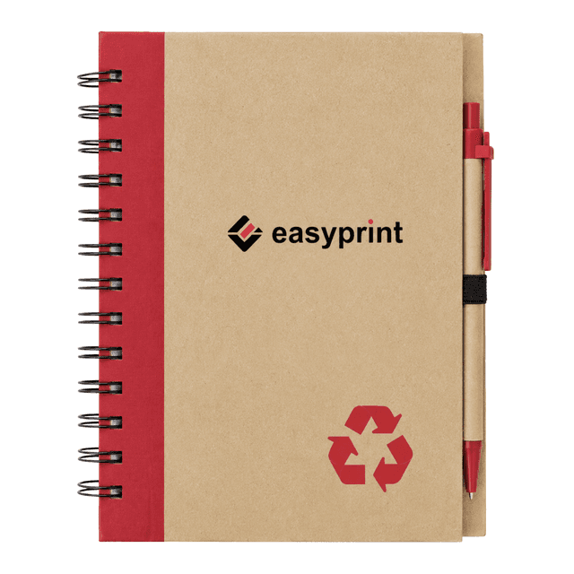 Eco Spiral Notebook with Pen