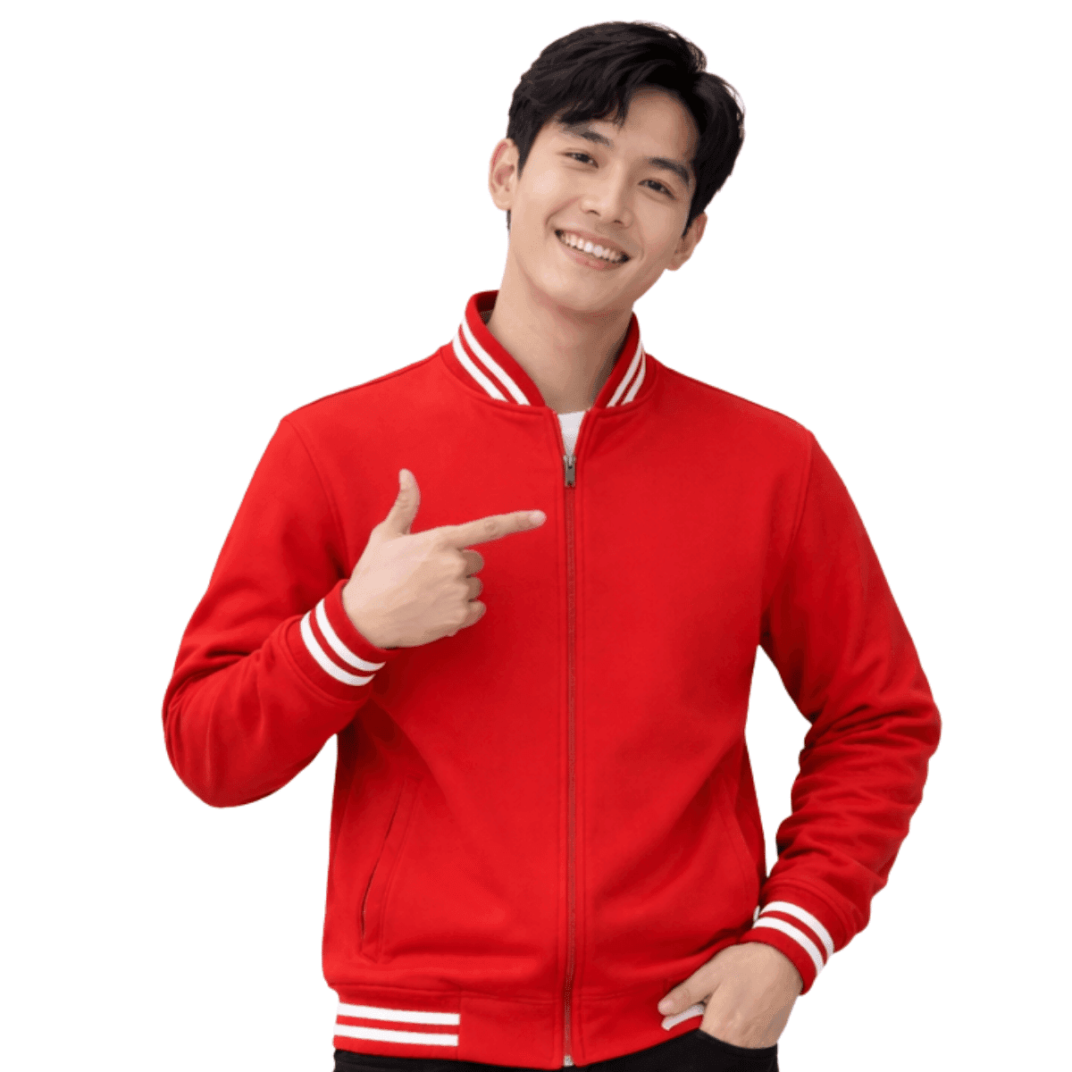 Full-Zip Varsity Jacket