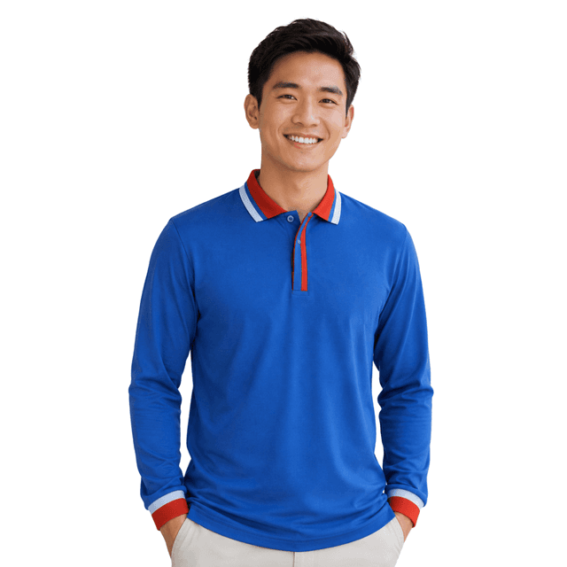Hidden Placket Long Sleeve