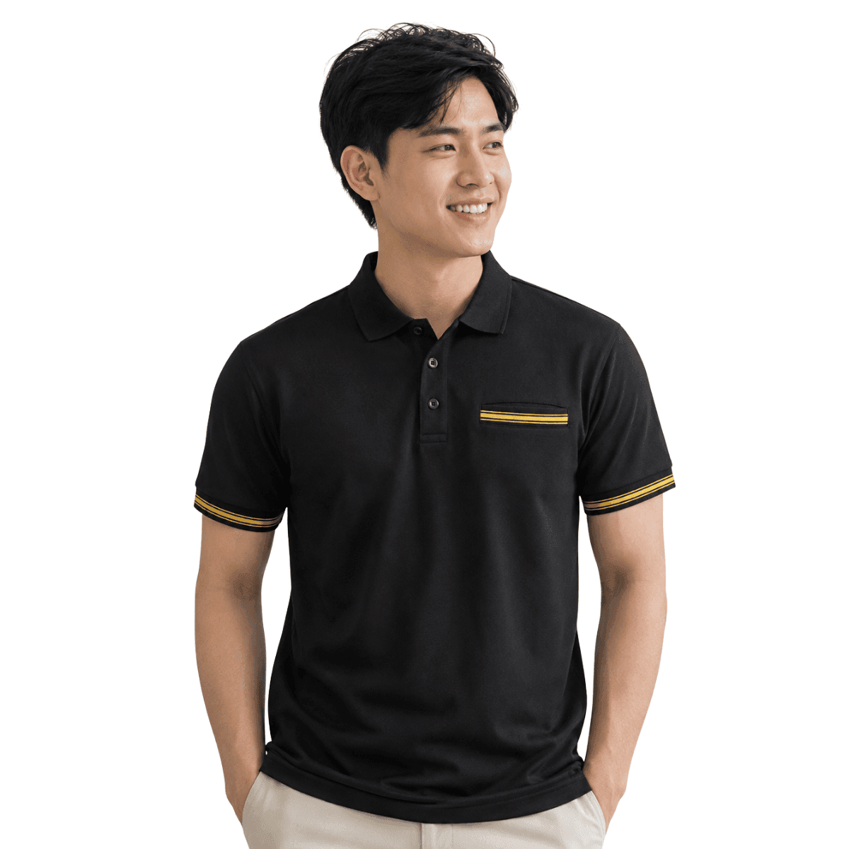 Hybrid Minimalist Polo T-Shirt