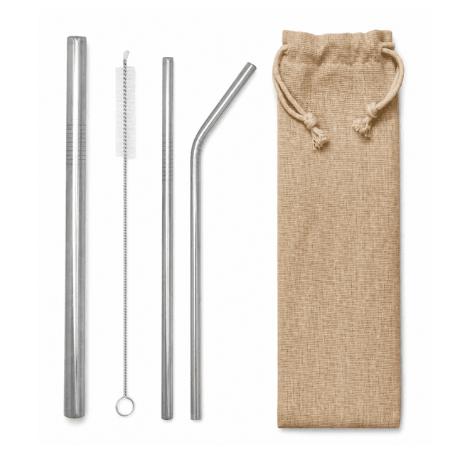 Stainless Steel Straw Set