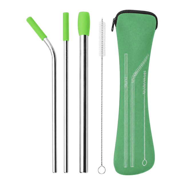 Straw Set with Pouch
