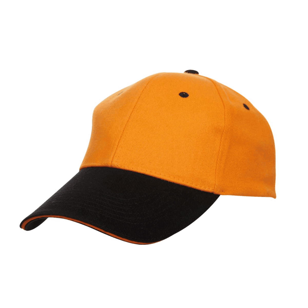 Two-Toned Cotton Baseball Cap