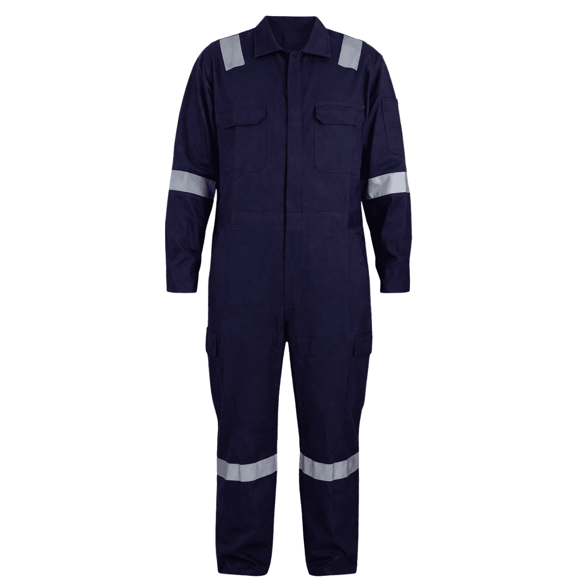 Unisex Coverall with Reflective Tape
