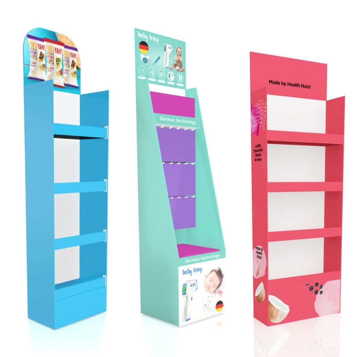 Cardboard Racks For Storage Foldable Cardboard Display Racks | EasyPrint Singapore | EasyPrint ...