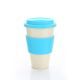 Bamboo Cup with Silicone Lid