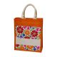 Floral Laminated Jute Bag