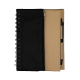 Eco Notepad with Non-Woven Pouch & Pen