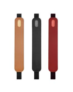 Garterized Leather Pen Case