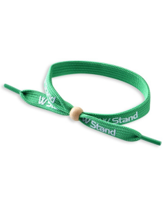 Tubular Wristband with Bamboo Bead