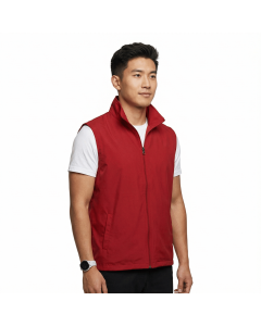 Full-Zip Sleeveless Vest Jacket