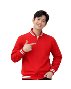 Full-Zip Varsity Jacket