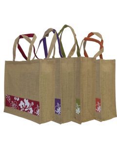 Floral Jute Bags