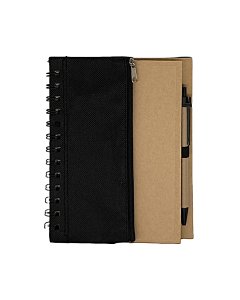 Eco Notepad with Non-Woven Pouch & Pen