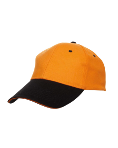 Two-Toned Cotton Baseball Cap